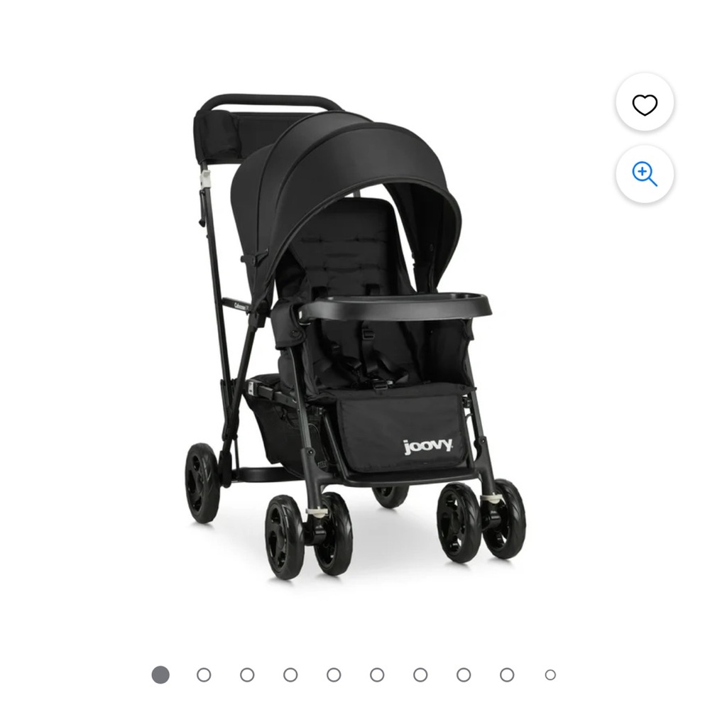 Joovy double stroller in used condition